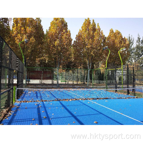 High-Quality 10x20m Indoor/Outdoor Panoramic Padel Tennis Court